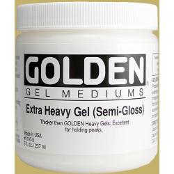 Golden | Gel Mediums | Extra Heavy Gel (Semi-Gloss) | Pot á 237ml